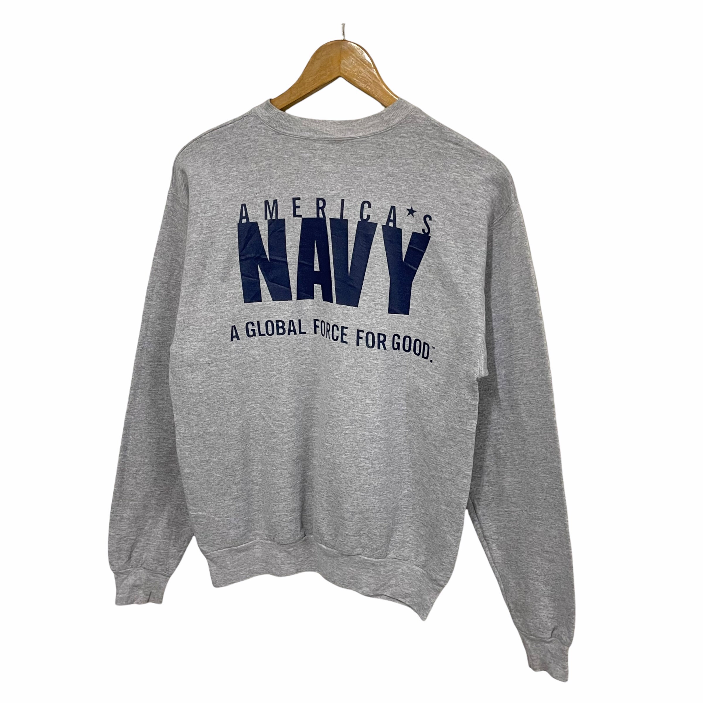 Pick Vintage Usa Navy Sweatshirt United 