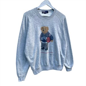 PICK Vintage Polo Bear Sweatshirt Ralph 