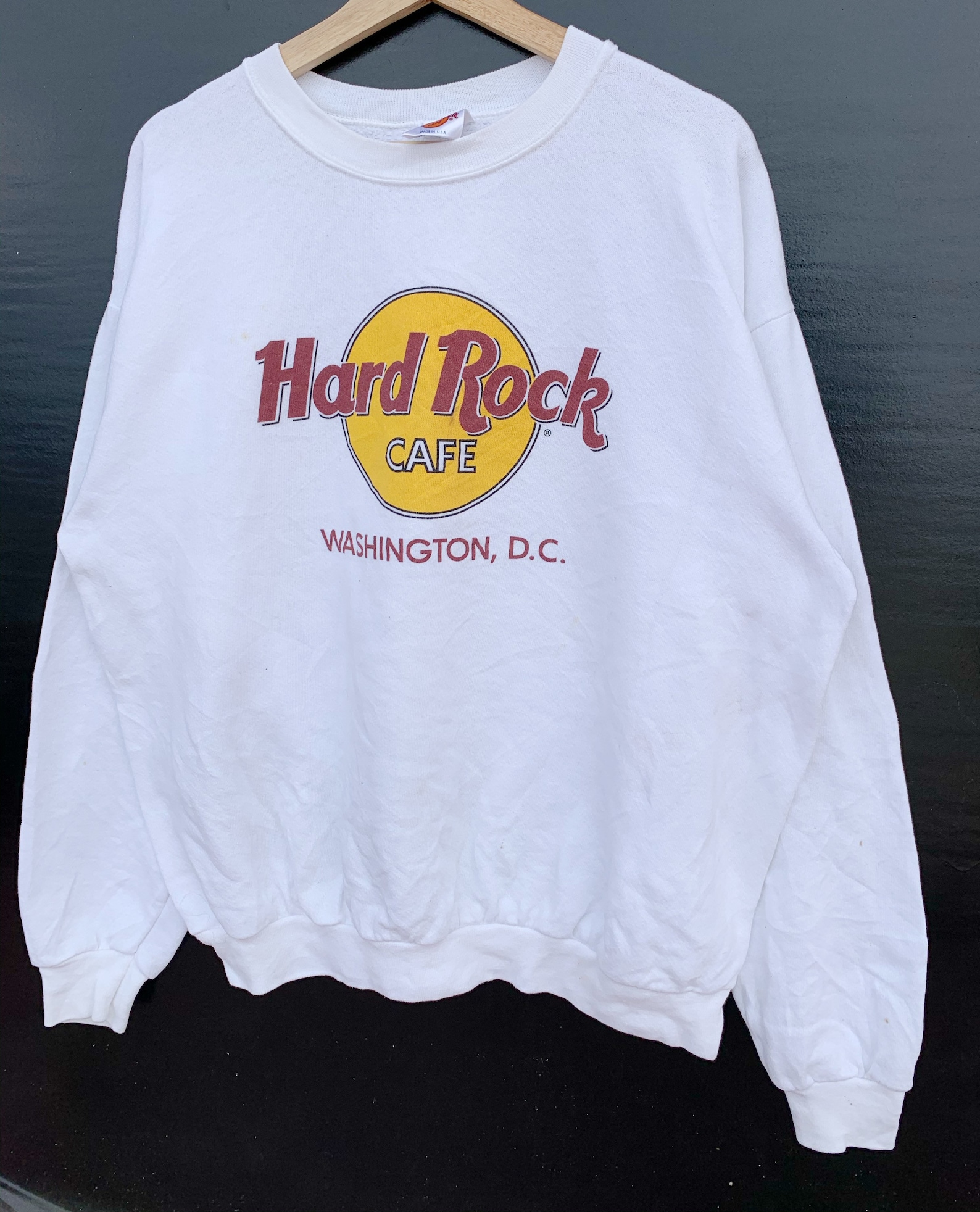 PICK Vintage 90s Hard Rock Sweater Crewneck Pullover Etsy