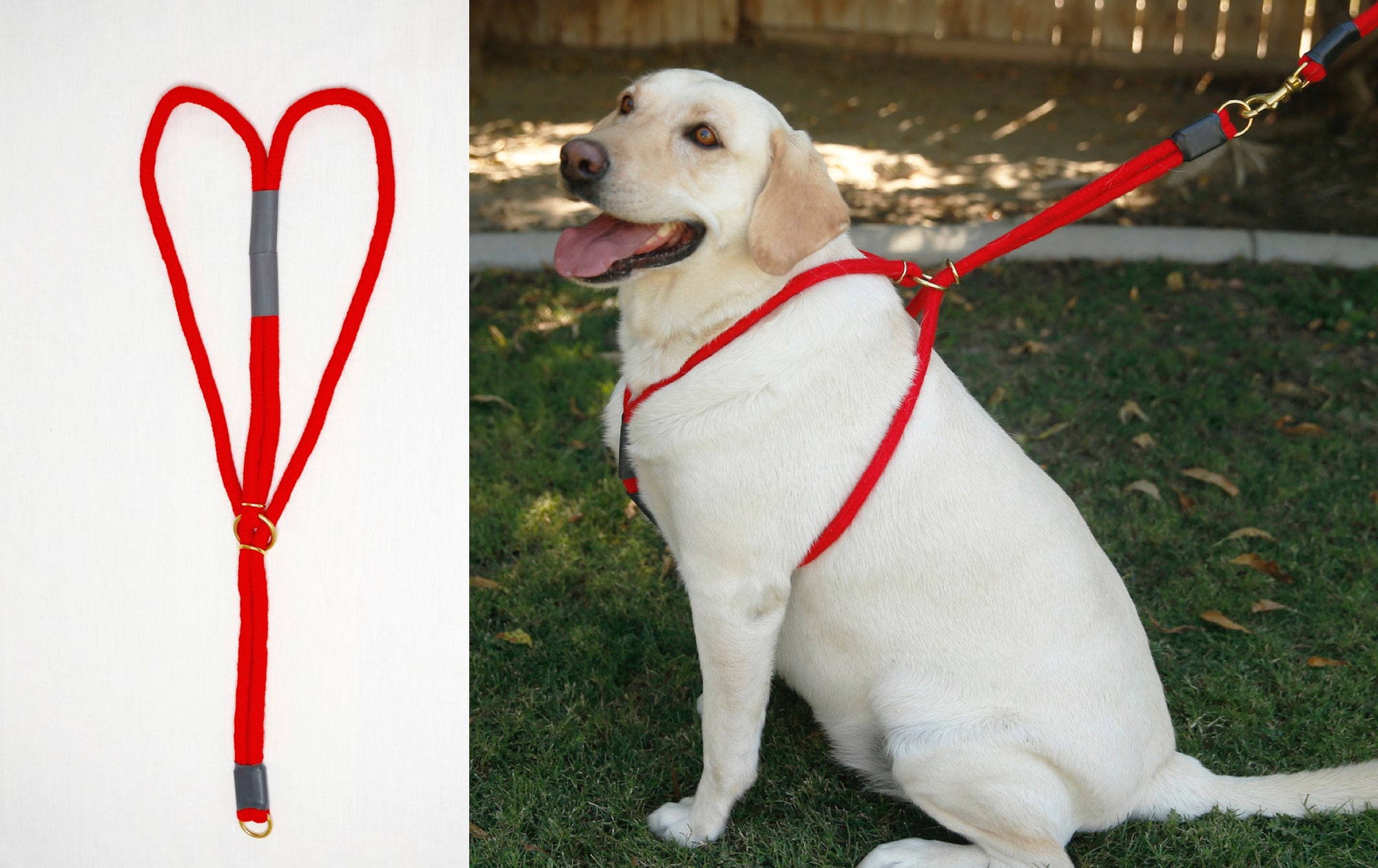 Custom rope dog harness no pull dog harness for medium to Etsy