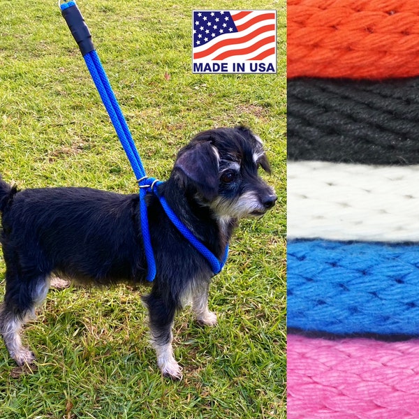 Small dog harness, easy walk training and mobility harness for extra small dogs, no choke, multiple colors