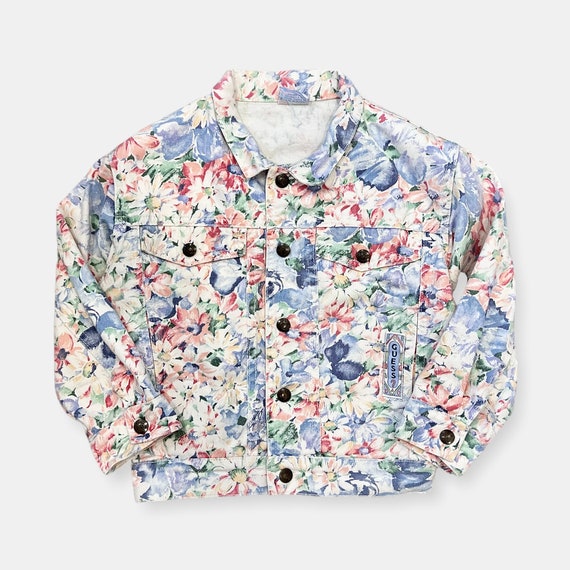 guess floral jacket