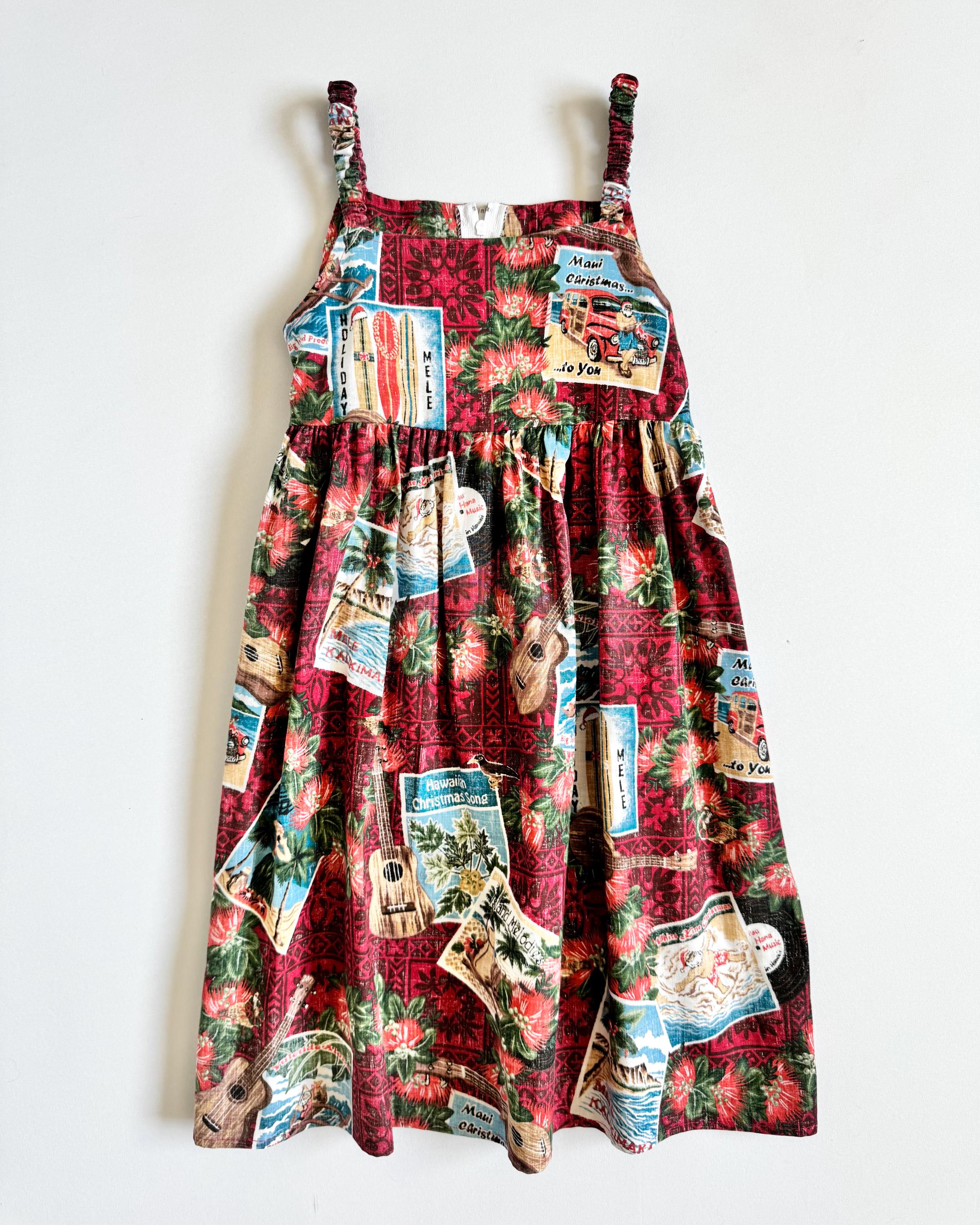 Vintage Hawaiian Christmas Dress - Etsy Vintage Hawaiian Christmas Dress - Etsy