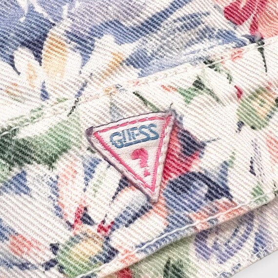 guess floral jacket