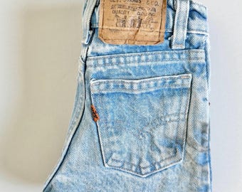 Pantalones vaqueros Levi’s vintage para niños, talla 6 Slim