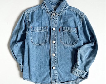 Vintage Levi’s Denim Shirt Kids 6