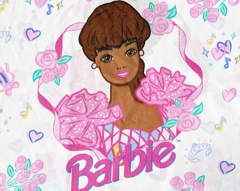 Vintage Unused conditions 1995 African Ballerina Barbie Pillow Case