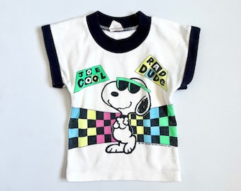 Vintage Babyfair Snoopy Joe Coole T-Shirts 18M (12M)