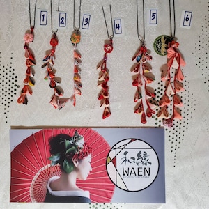 Gorgeous!! Hair accessory made with vintage traditional Japanese KIMONO *KANZASHI/hair pin*