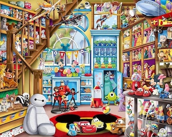 Toy Store PDF Cross Stitch Pattern