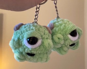 Green Monster Keychain