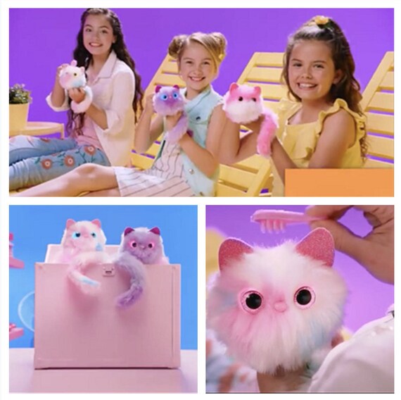 Pomsies Color Changing Eyes Toy Pet That Sings and Reacts to Etsy