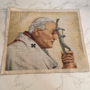 Vintage Religious Tapestry