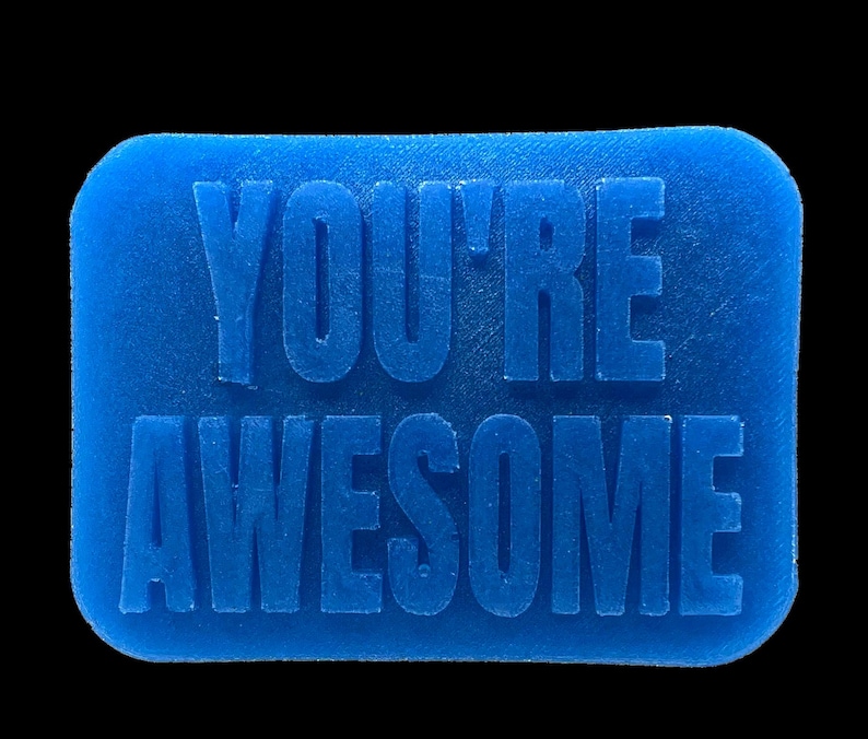 Custom Text Soap Bar-Custom Gift- Embossed Handmade,Vegetable Based, Paraben Free,Preservative Free, Polyethylene Glycol Free,Vegan Friendly image 5