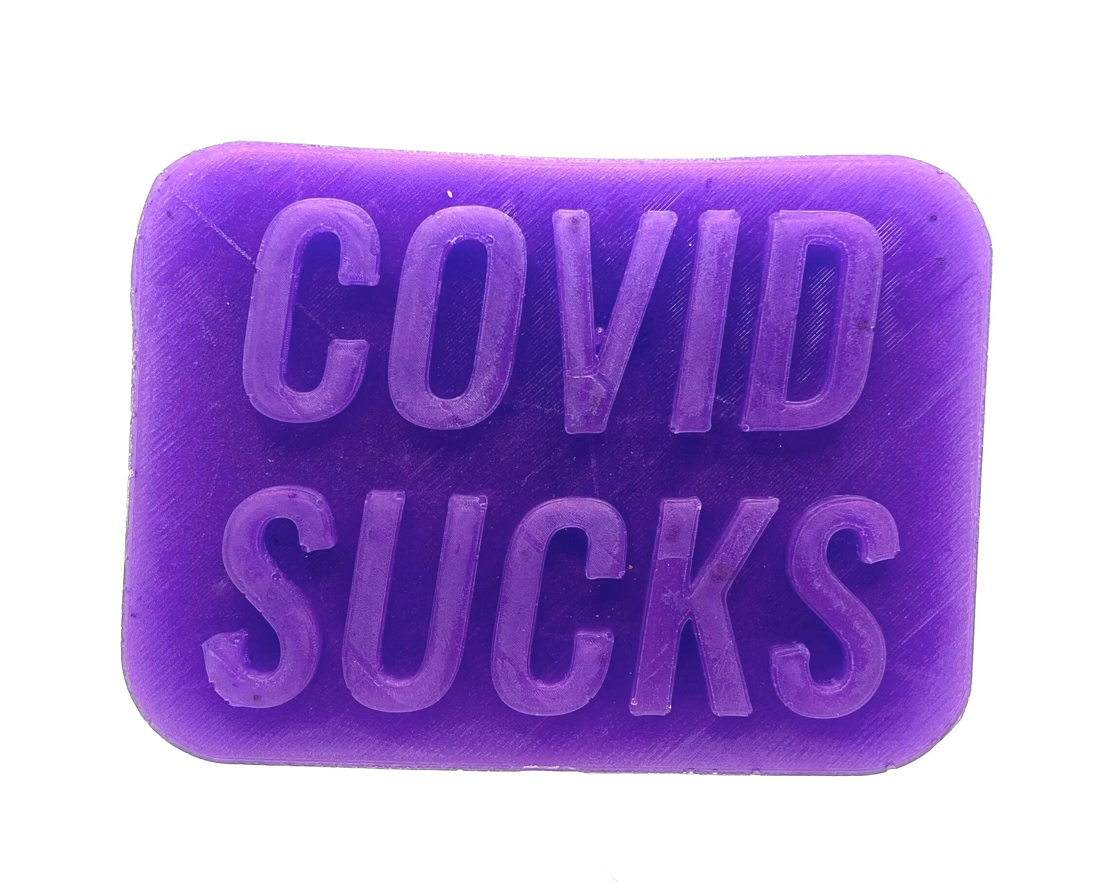 Covid Sucks Covid Gift Soap Bar Emossed-Handmade Vegetable | Etsy