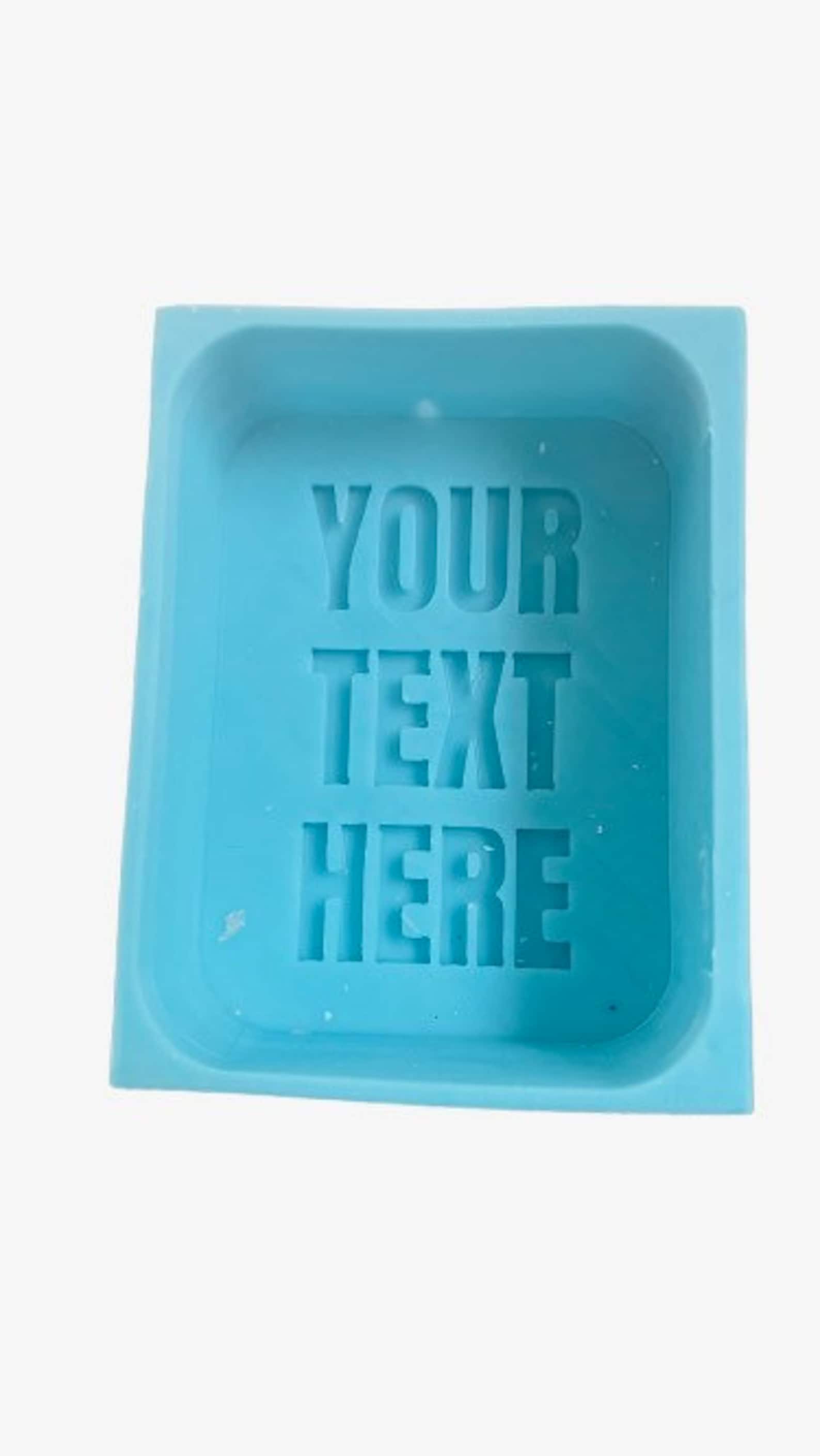 Soap Mold Custom Soap Bar Mold Logo Mold Custom Soap Mold Etsy
