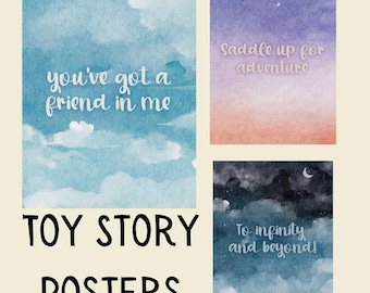 Toy Story Inspired Wall Art