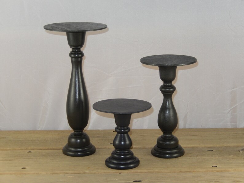 BLACK TALL Pedestals/risers for Displays Risers for Small Etsy Australia