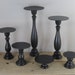 BLACK Pedestals/risers for Displays, Risers for Small Items, Base ...