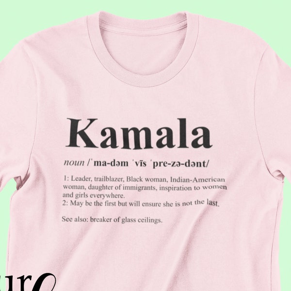 Kamala Harris Pronunciation MVP Madam Vice President | Biden Harris 2020 | Election 2020 Shirt | Unisex Jersey Short Sleeve Tee