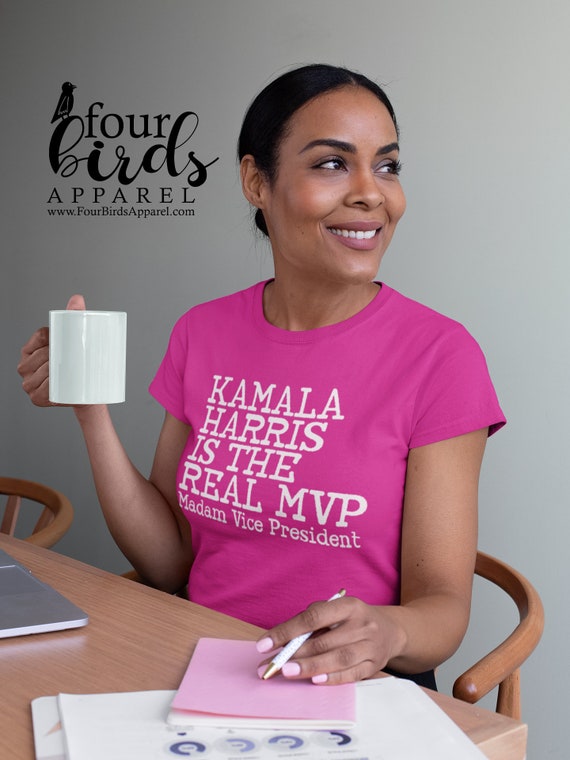 Kamala Harris Real MVP Madam Vice President | Biden Harris 2020 | Election 2020 Shirt | Unisex Jersey Short Sleeve Tee