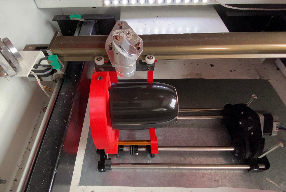 Laser Rotary Mug Adapter Adjustable Etsy