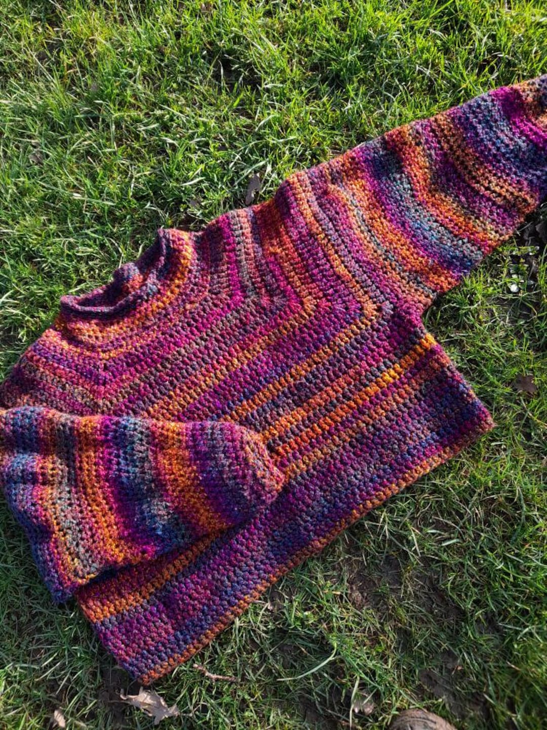 Handmade Crochet Jumper Etsy