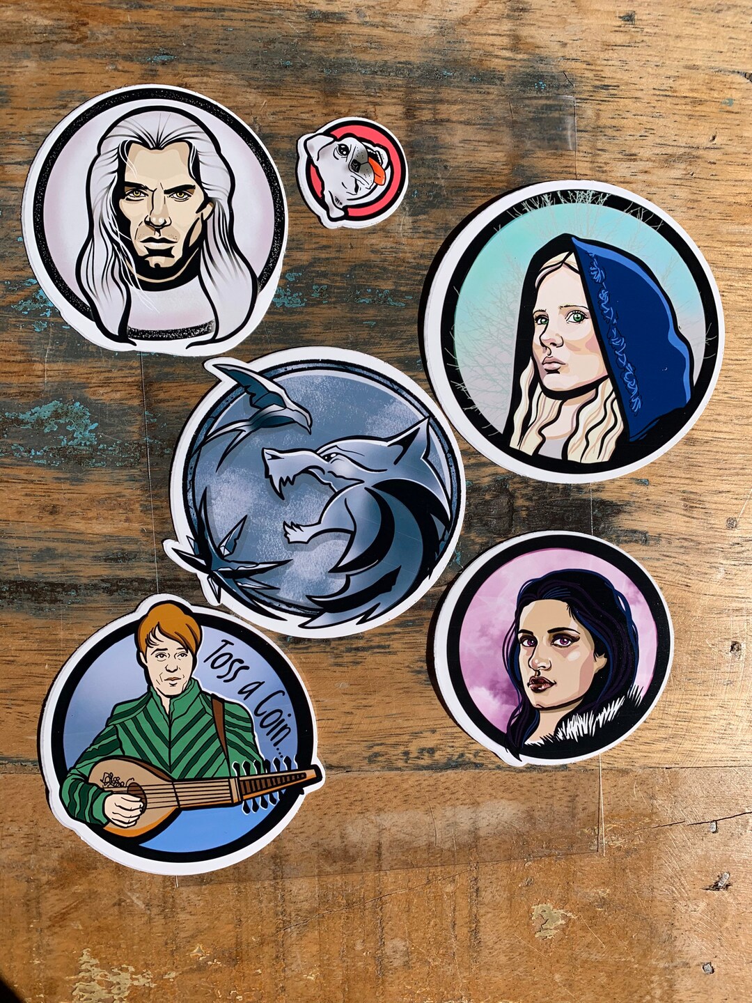 Witcher Sticker Pack - Etsy