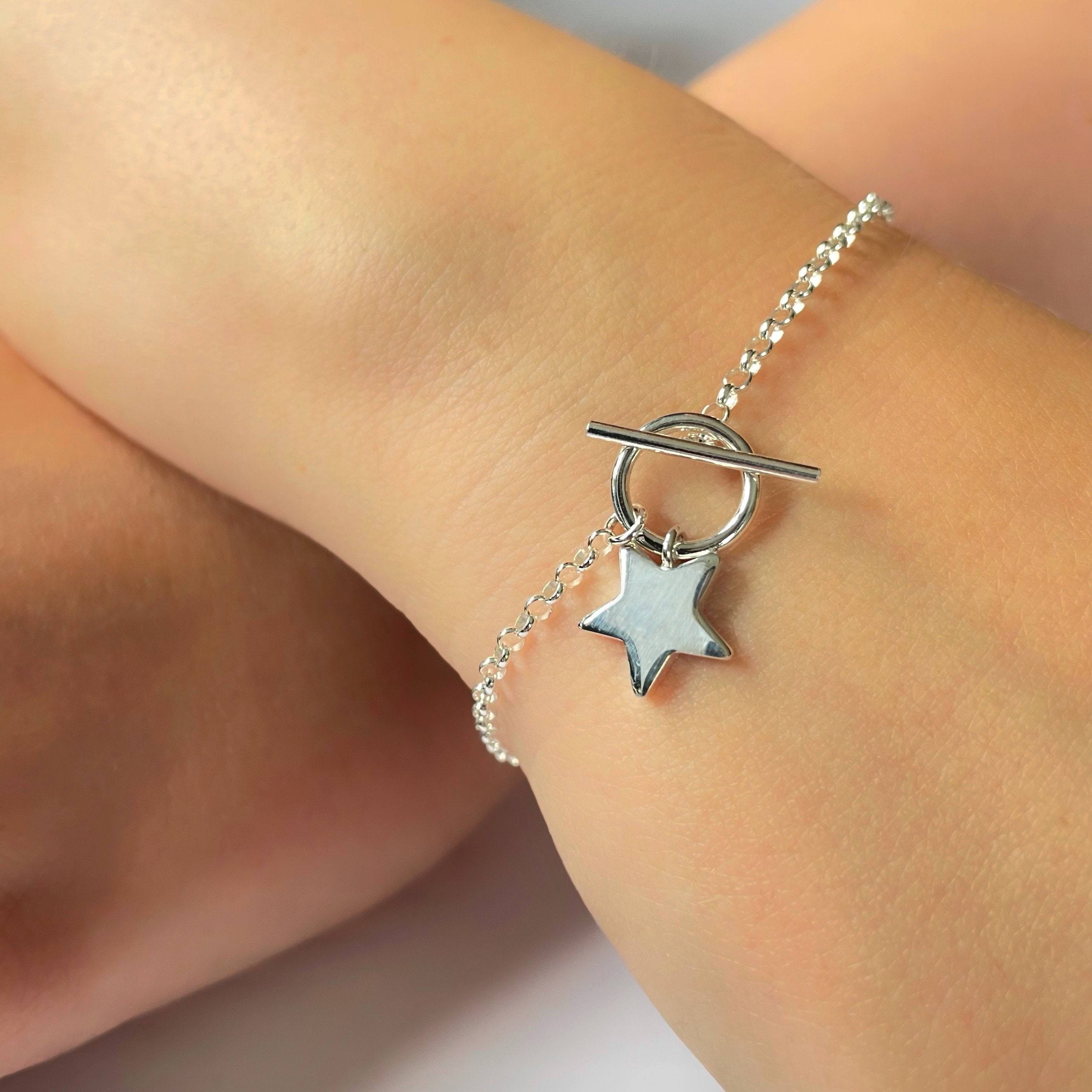 ☆TATIANA☆ Silver 925 Star and Ball Necklace NZ2139 il_1080xN.4386641110_noqj.jpg