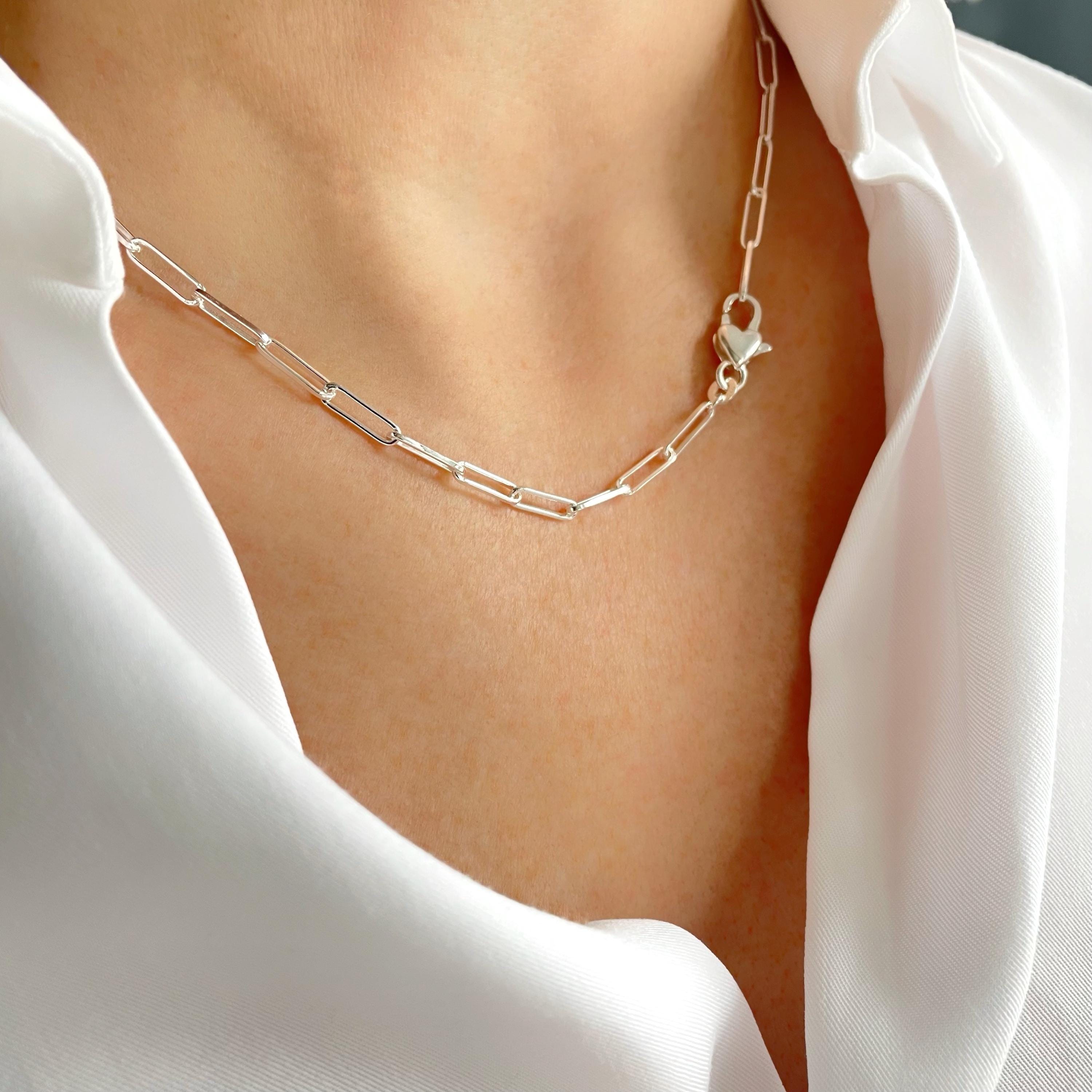 Collier Ajustable Argent Massif Sterling Avec Pendentif Pompon - Superbe, Occasion