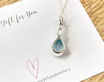 Set Di Gioielli S925 Con Topazio Blu, Design A Goccia, CMA Certificato - Foto 6