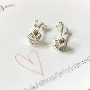 Links of london essential shop knot earrings