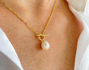 ★関税込★Hei★Essential oval pearl necklace★ネックレス★ Pearl Choker Muse Metallic – PEARL-LANG®