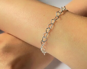 thumbnail image 2 of 6pcs 925 Sterling Silver Spring Ring Clasps Double Spring Clasps Extender Necklace Clasps And 2 of 13