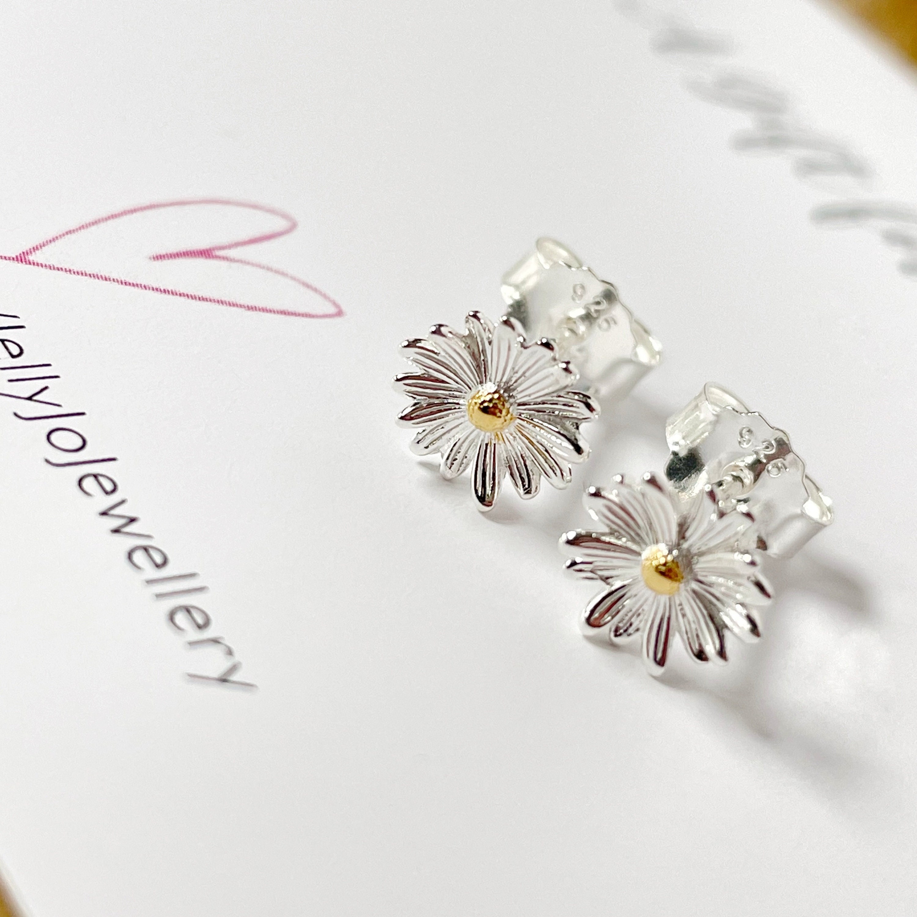 Daisy Bracelet, Sterling Silver Slider Bracelet, Adjustable
