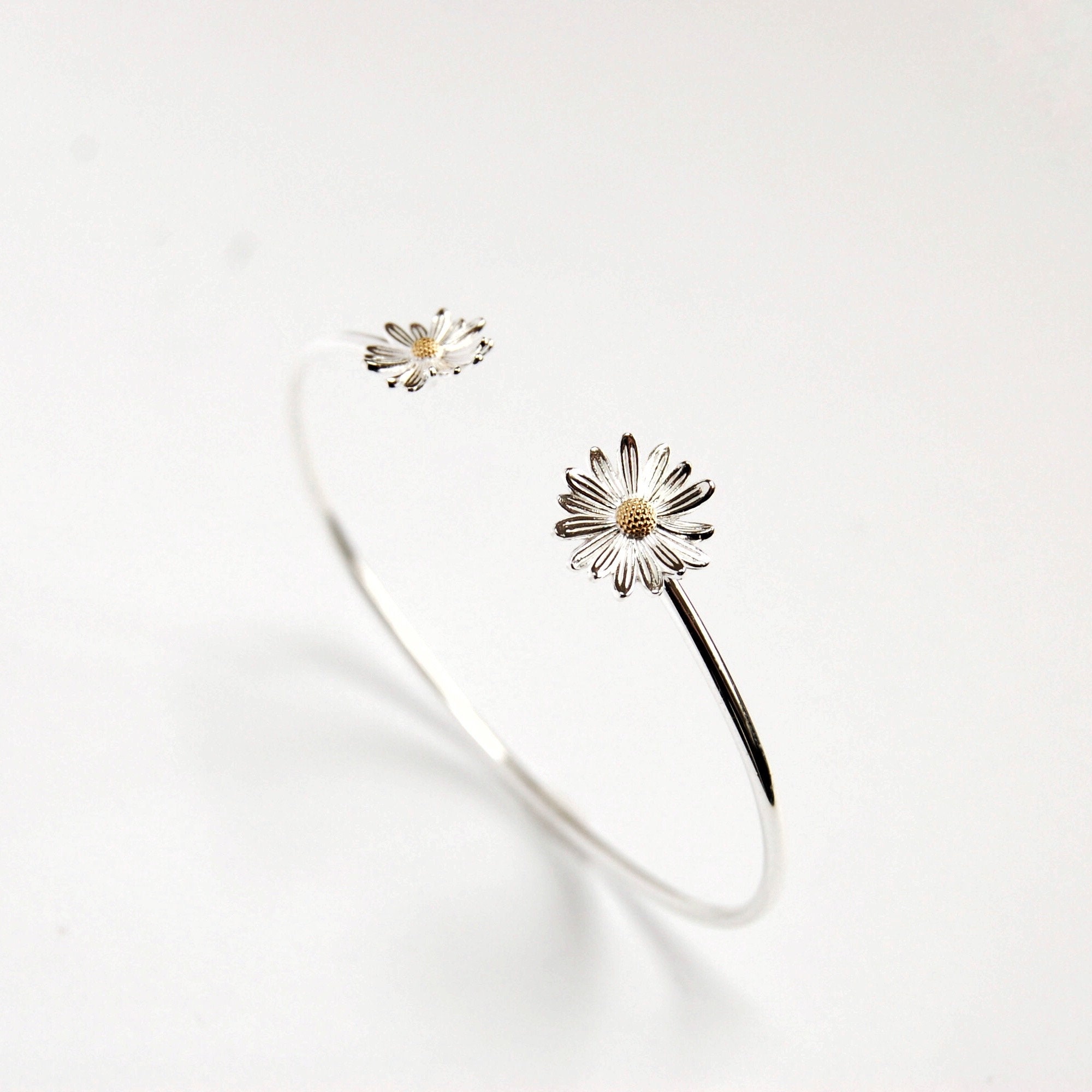 ☆ENGBROX☆ silver925 daisy bijou necklace EBNL24024 Silver-tone Cubic Zirconia Daisy Pendant Necklace | Claire's US