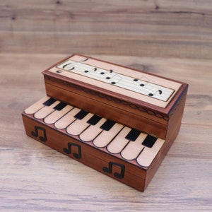 Piano keepsake box/jewelry box/piano gift