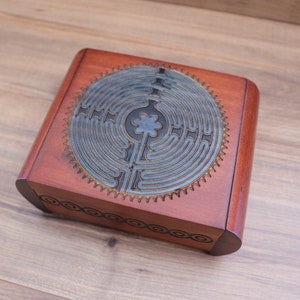 Wooden keepsake box/jewelry box/secret box/puzzle box
