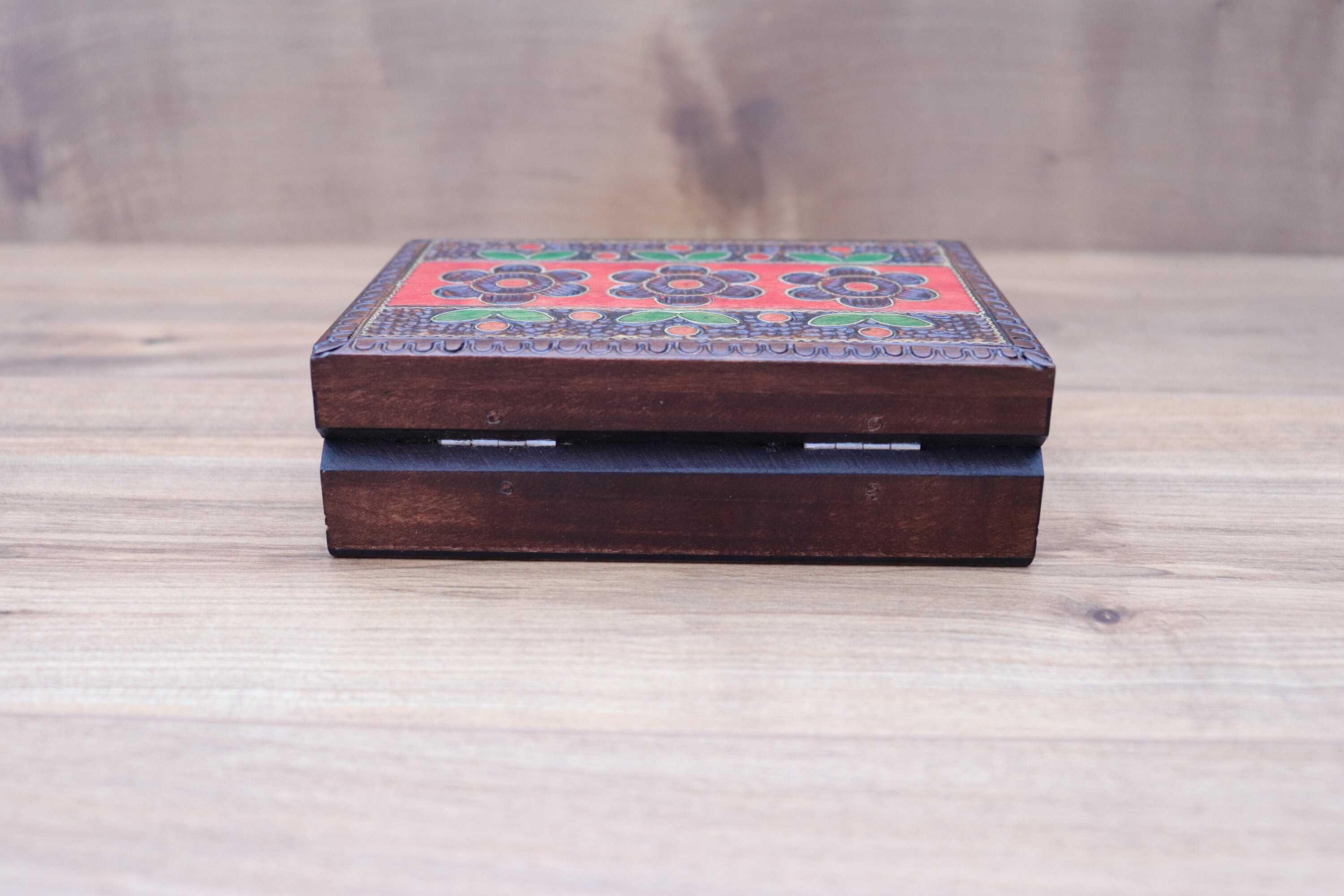 Handmade Flower Keepsake Box Etsy