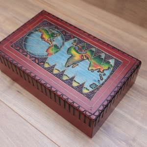 wooden keepsake box/jewelry box/trinket box