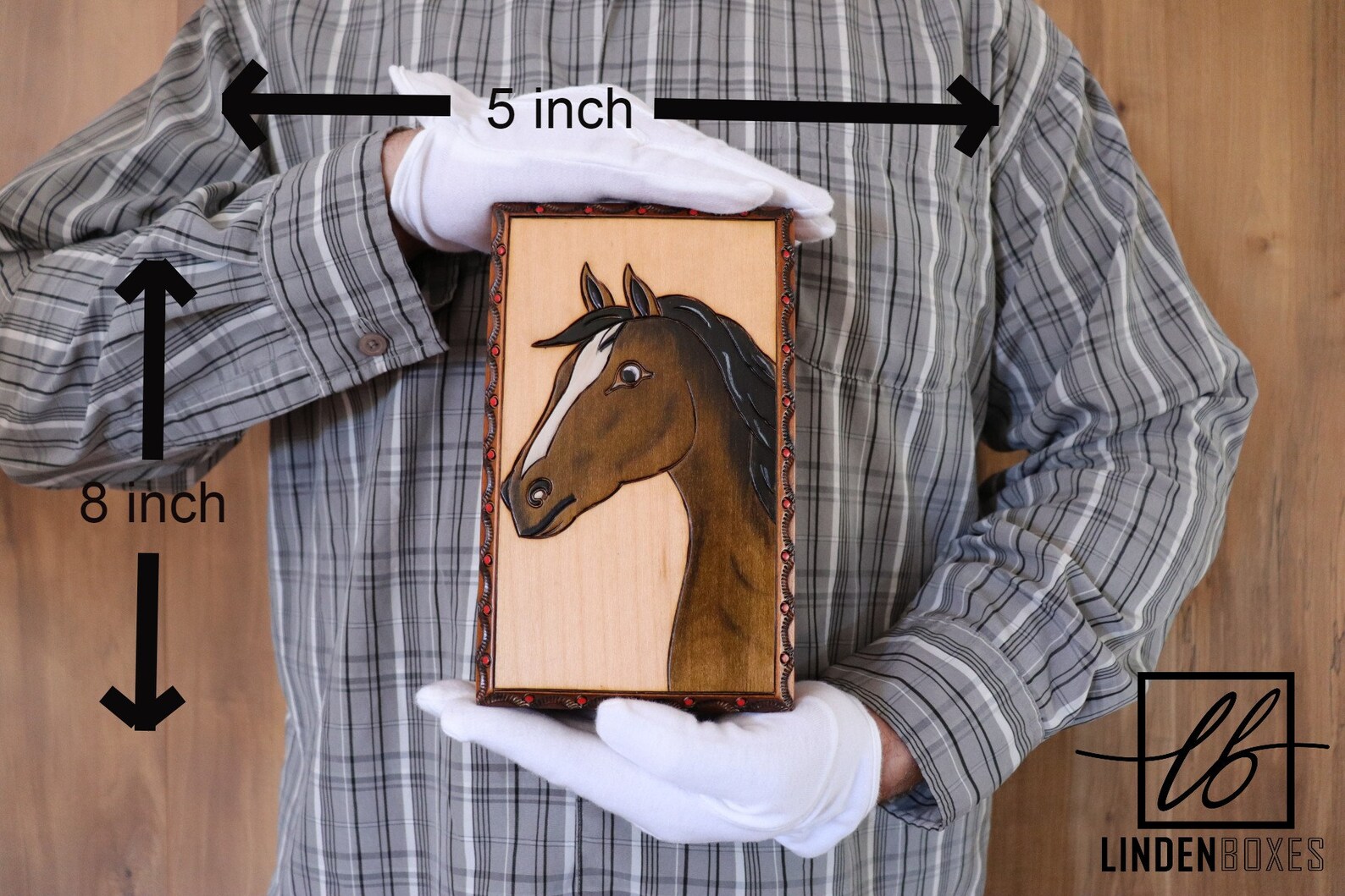 Horse Keepsake Box/jewelry Box/horse Gift Etsy