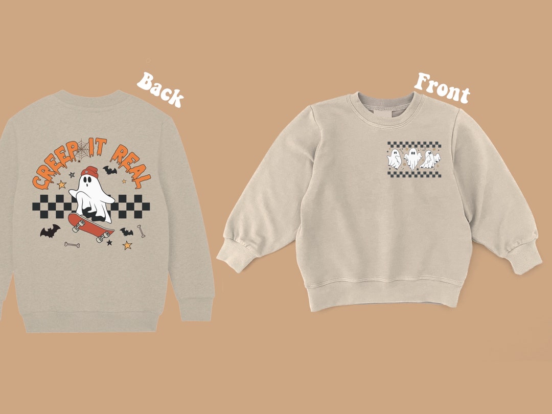 Halloween Jumper Halloween Sweater Toddler Halloween Kids Etsy