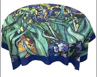Van Gogh Iris 100% Cotton Tablecloth
