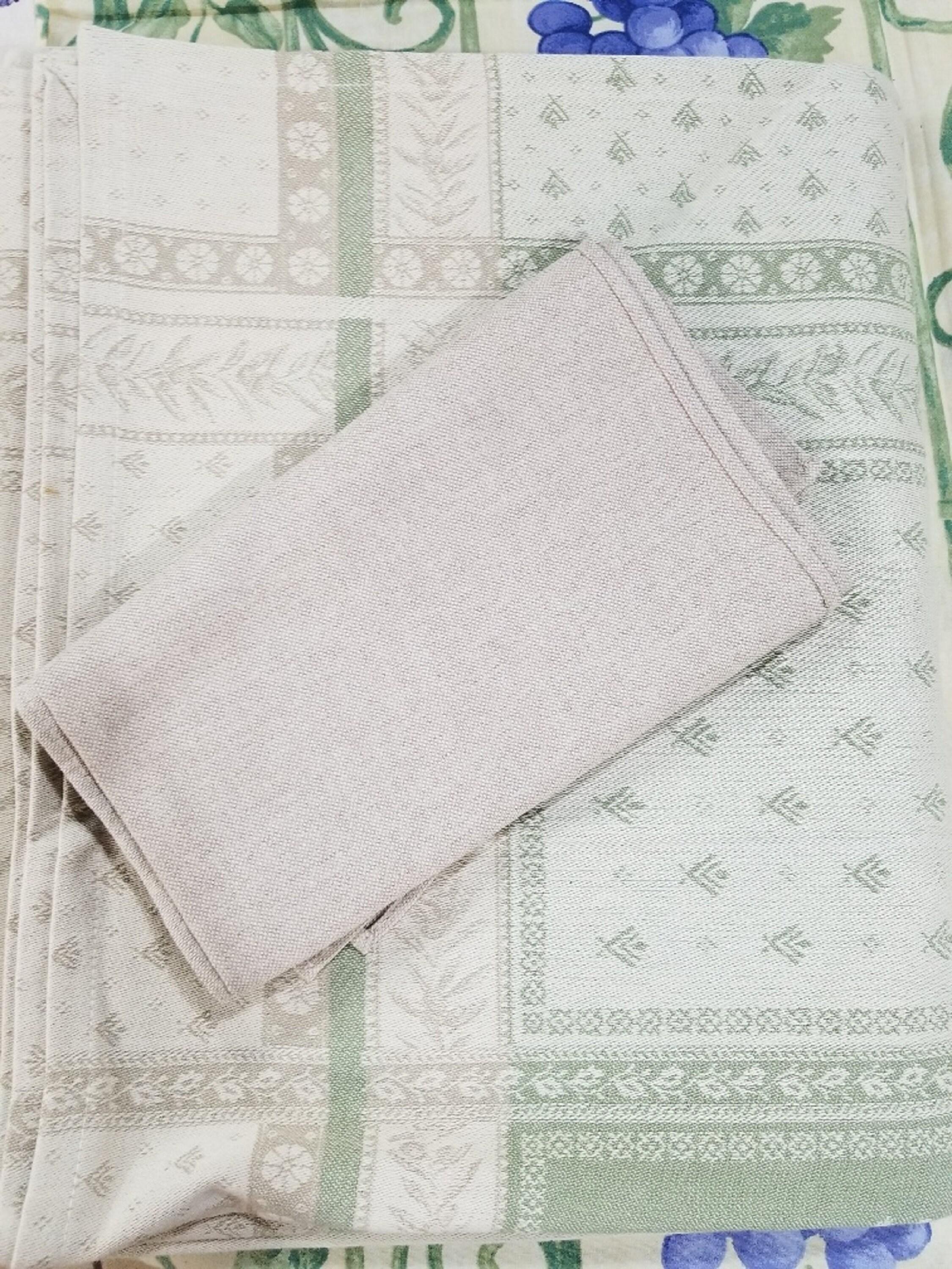 Beige Cotton/Poly Blend Napkins Etsy