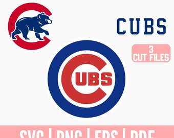 Chicago Cubs Drawing Etsy