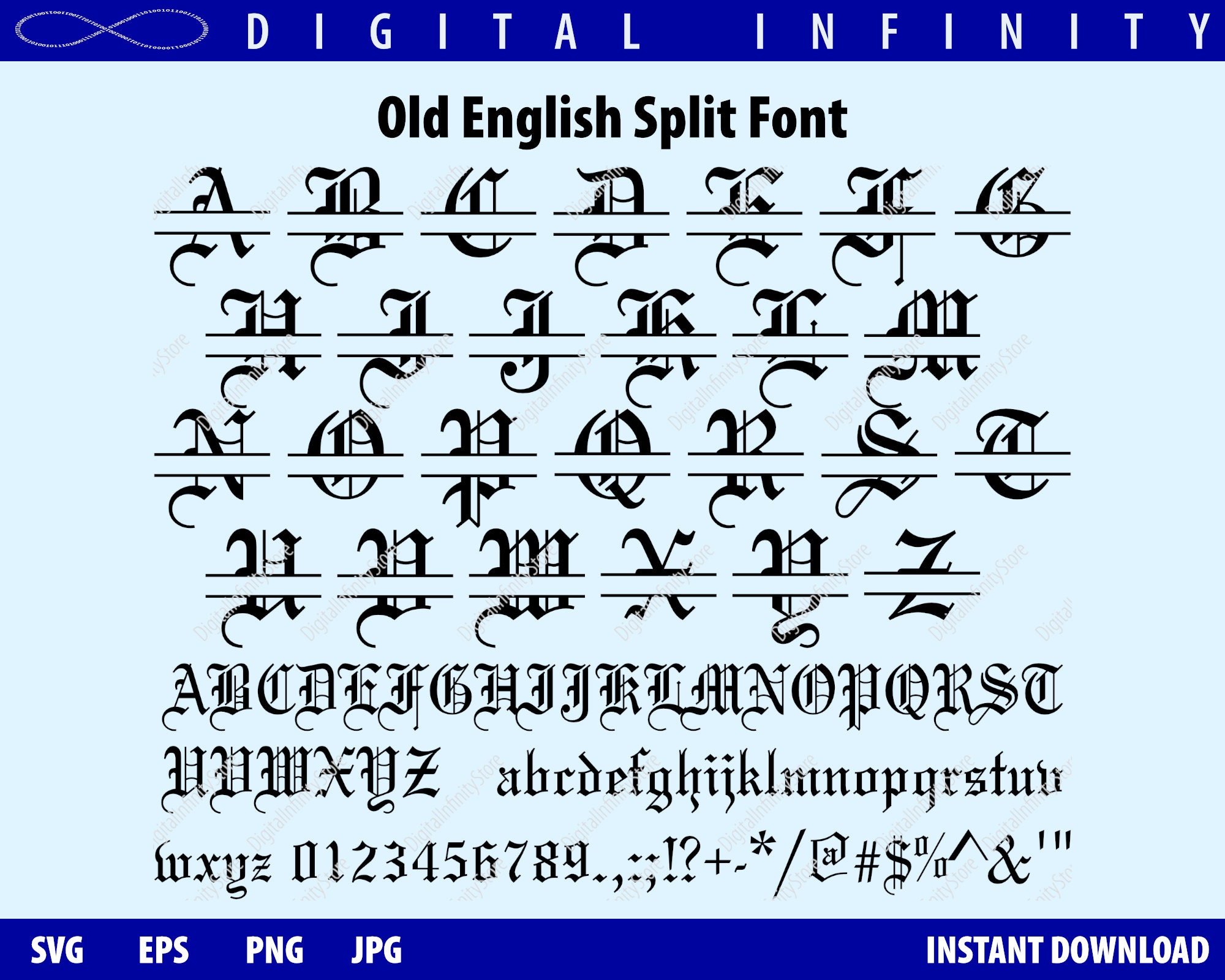 Split On Font