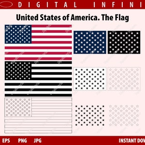 US Flag Svg, AMERICAN Flag Svg, 50 STARS Flag Svg, Old Glory Flag Svg, Files for Cricut