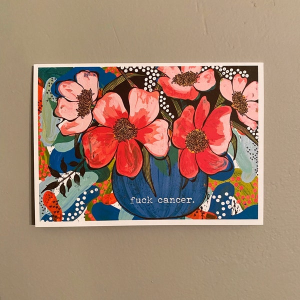 Funny Cancer Card Etsy