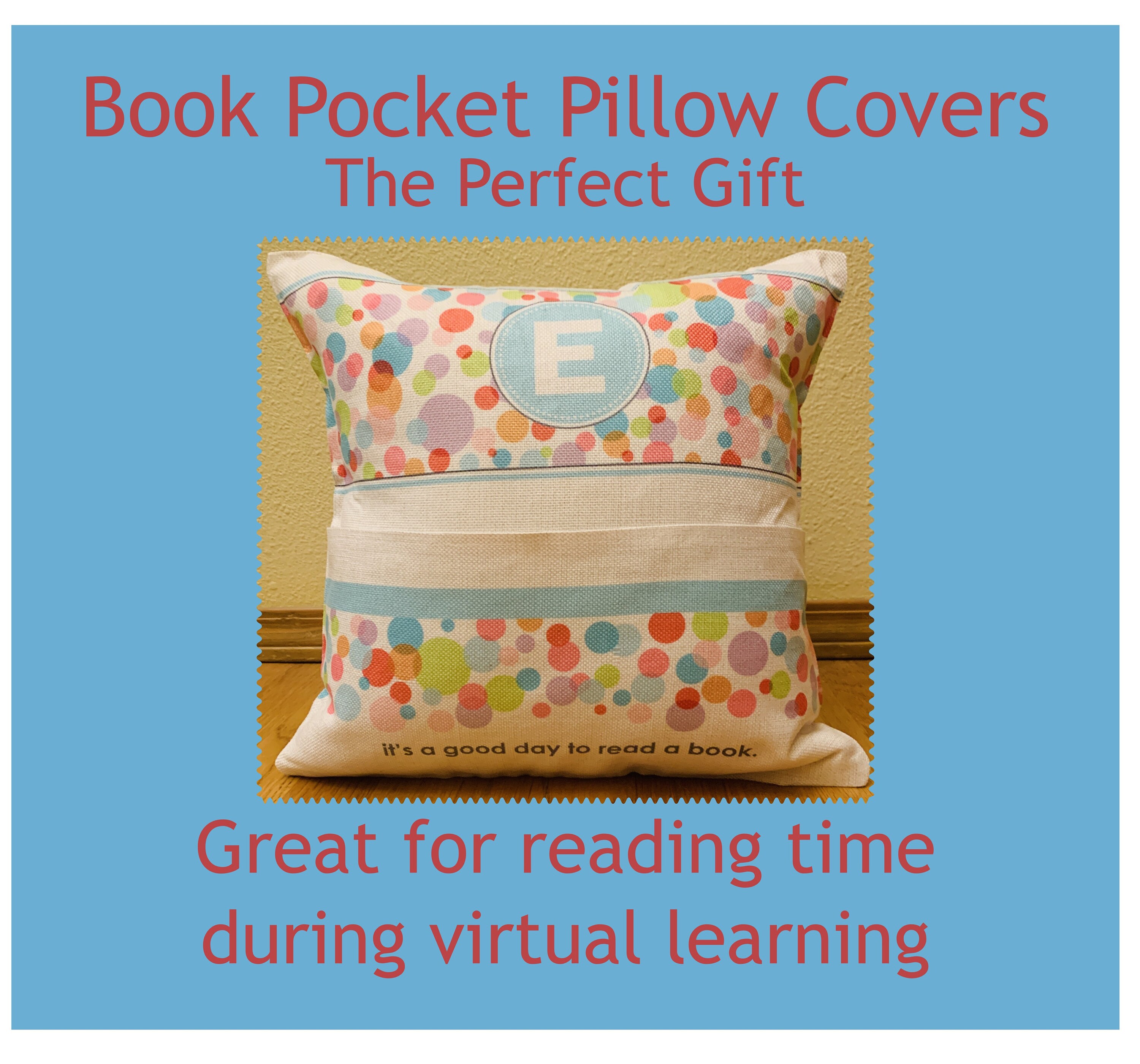 Custom reading pillow teen reading pillow kids pillow Etsy