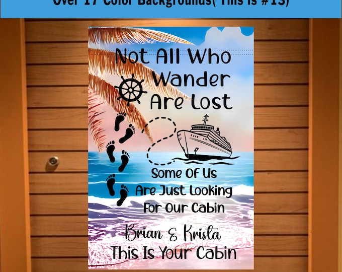 Cruise Door Decorations